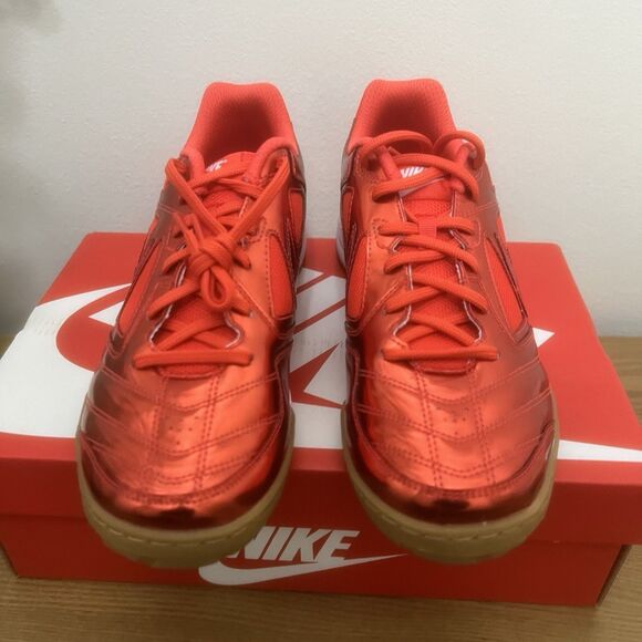 Size 11 Nike Gato LV8 Light Crimson Red White Gum Men IB3566-600 New Soccer Shoe main image 4